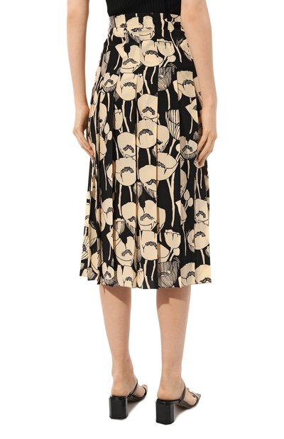 Шелковая юбка GUCCI, арт. 409370 ZAGRX, фото 4