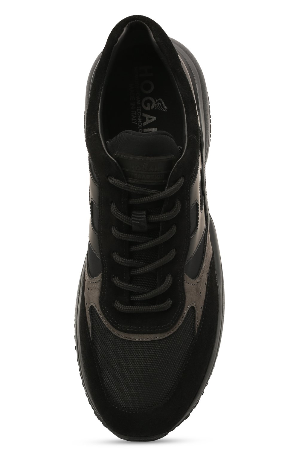 Комбинированные кроссовки HOGAN, арт. HXM5450DN90PNS, фото 5