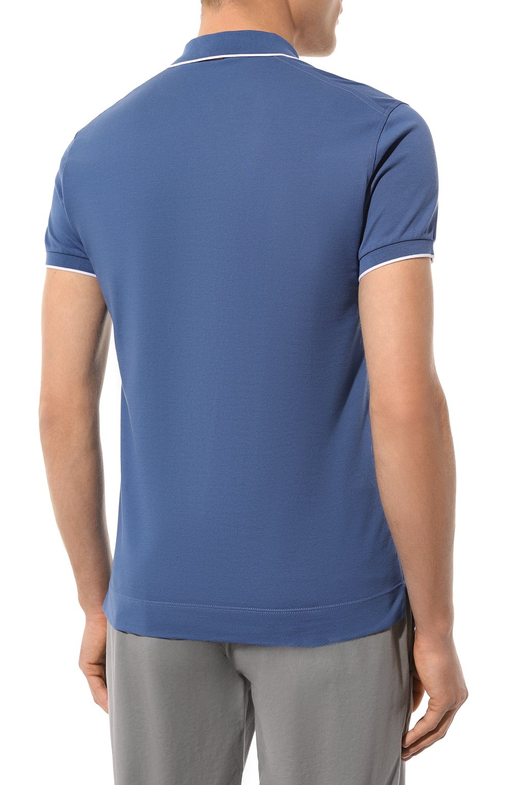 Хлопковое поло ZEGNA, арт. UD358A7/D746, фото 4