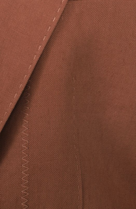 Льняной жакет Zimmermann 2989JS251 Коричневый  2989JS251 Фото 6