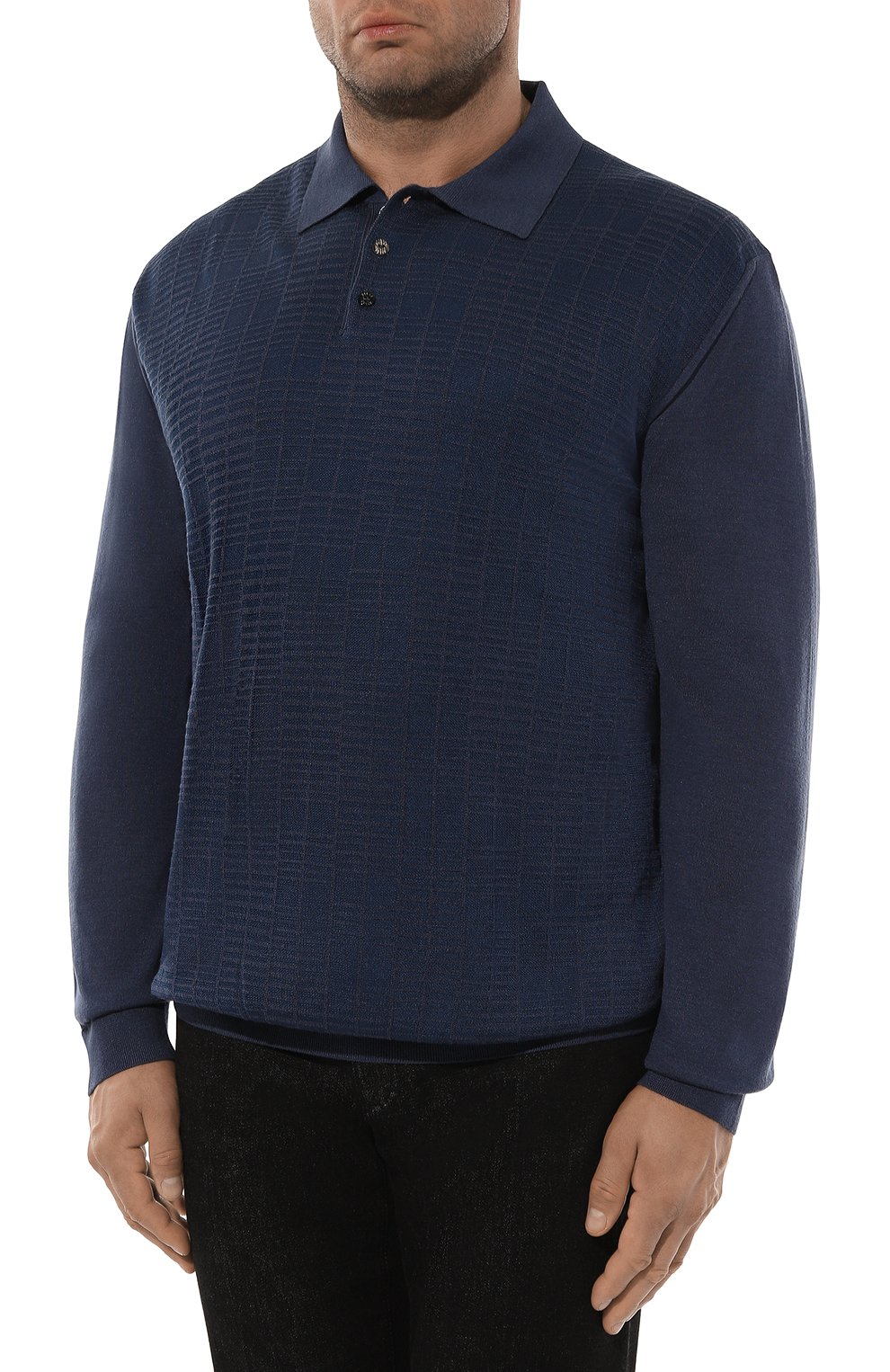 Поло из шерсти и шелка ZILLI, арт. KBP001M0230VSQA00/64, фото 3