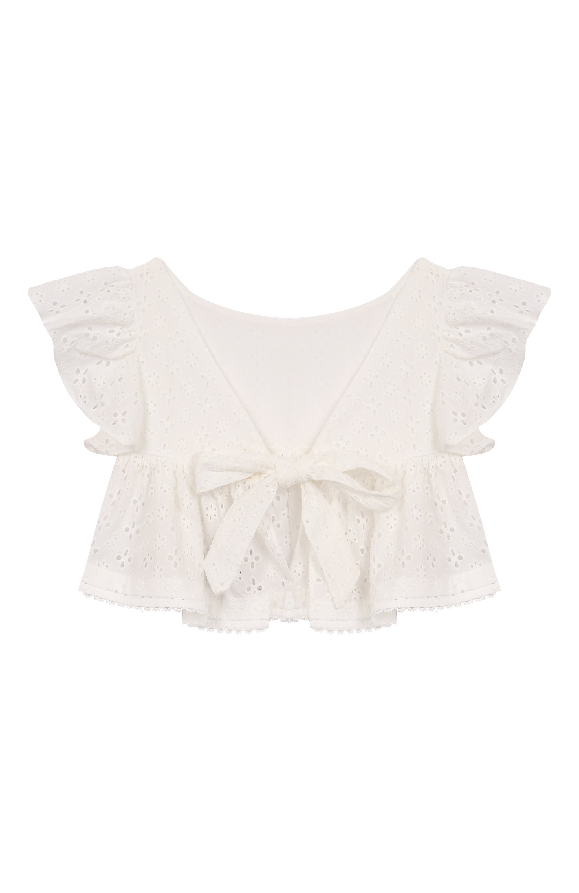 Хлопковый топ POUPETTE ST BARTH, арт. KYSR25D0WIN, фото 2