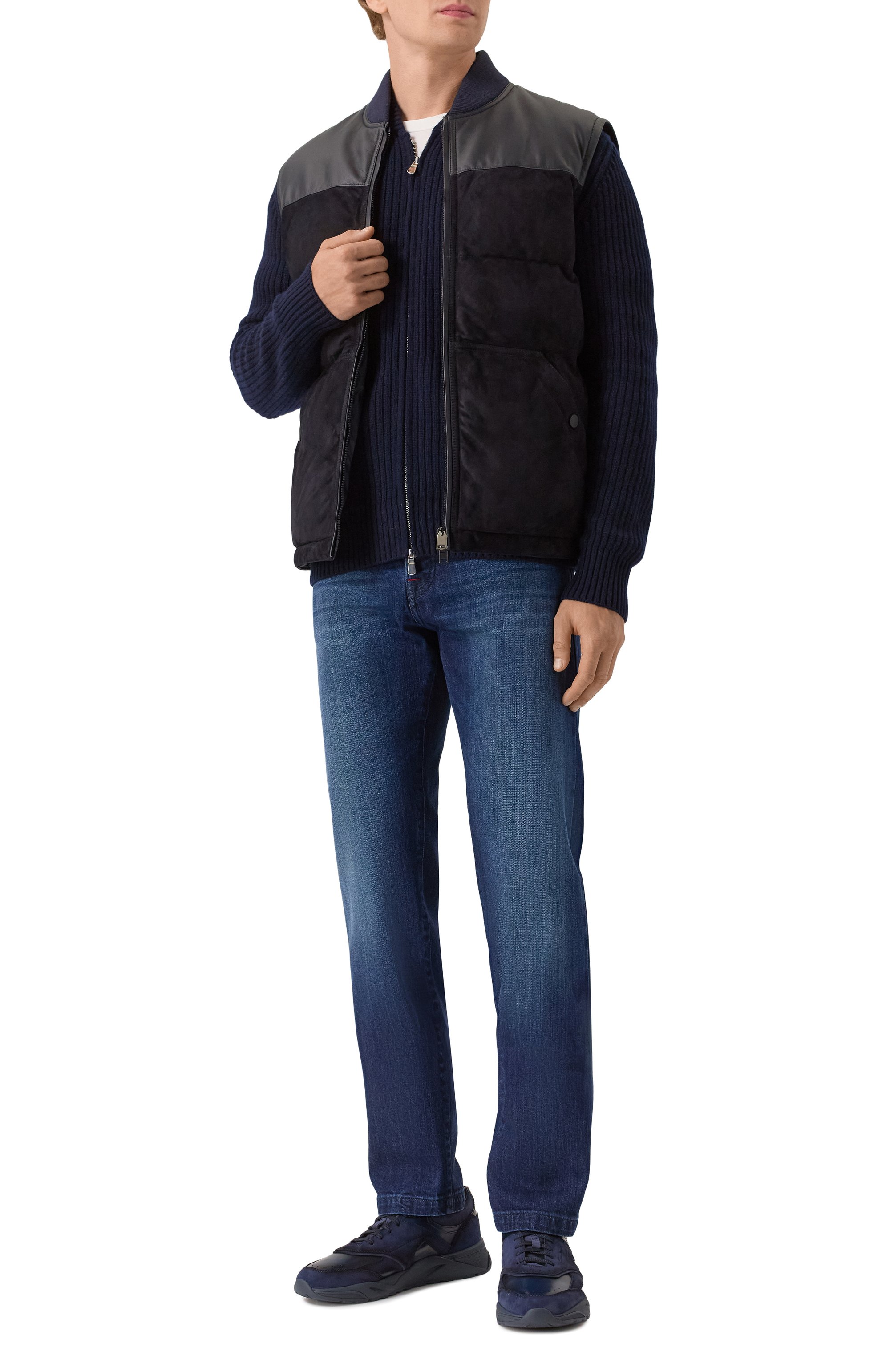 Замшевый жилет BRIONI, арт. PUF60L/0D701, фото 2