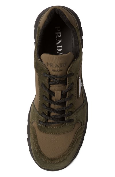 Комбинированные кроссовки prax PRADA, арт. 2EE479/3ANK, фото 5