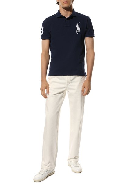 Хлопковое поло POLO RALPH LAUREN, арт. 710781433, фото 2