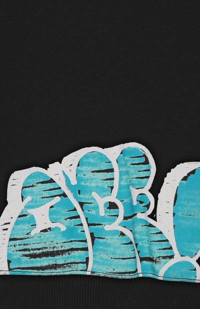 Хлопковое худи OFF-WHITE, арт. 0BBB001S25FLE004/12+, фото 3