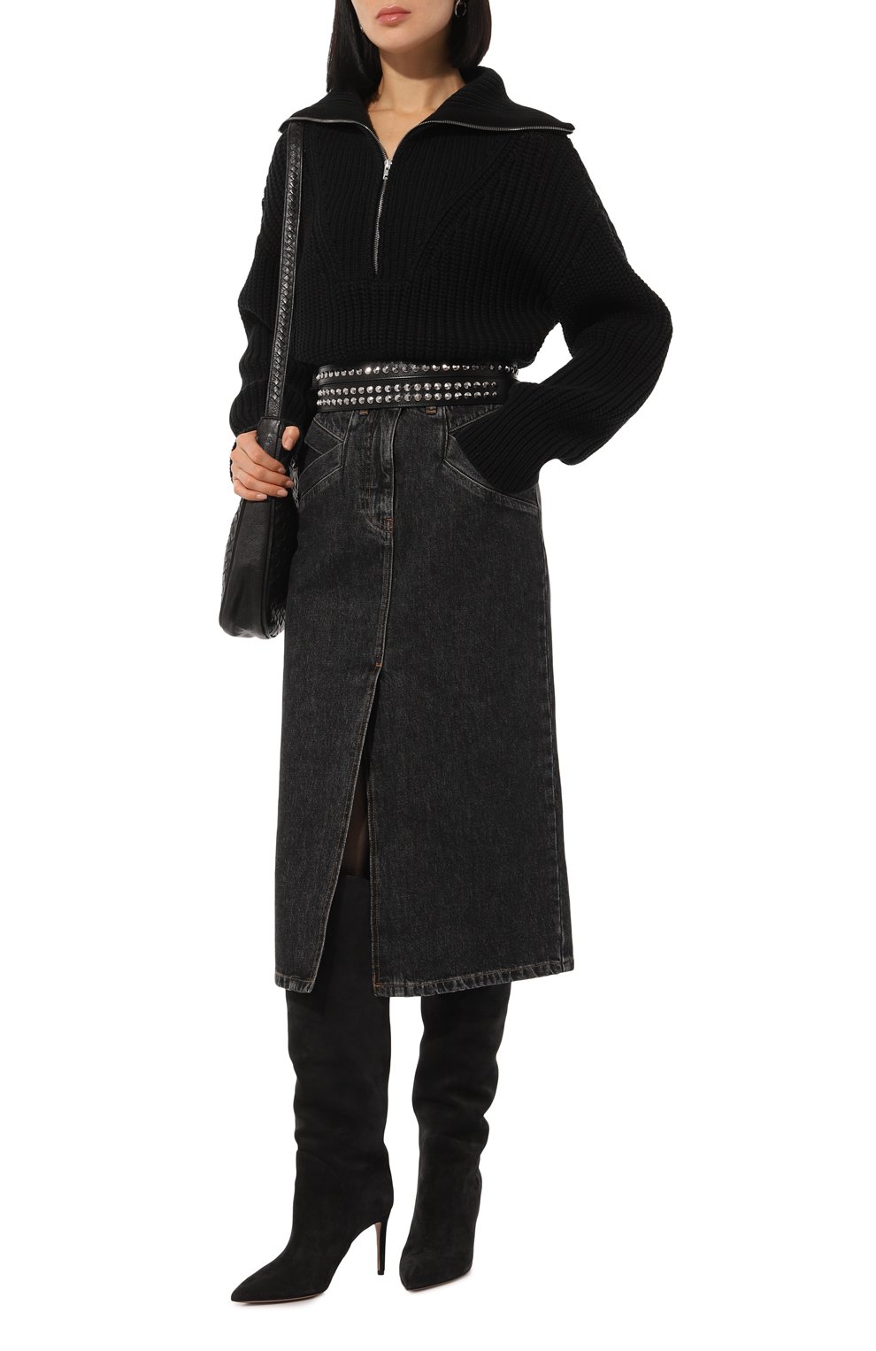 Свитер из хлопка и шерсти IRO, арт. WP12R0MANE, фото 2