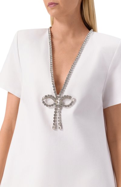 Платье с отделкой стразами AREA, арт. 0000D03184, фото 5