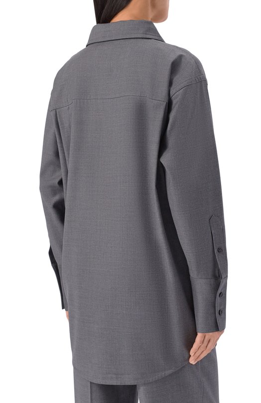 Шерстяная рубашка Co 1730LPMW-PS26 Серый  1730LPMW-PS26 Фото 4