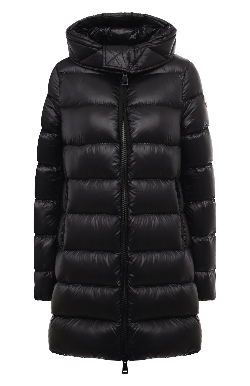 Пуховик suyen MONCLER черного цвета по цене 155500 руб., арт. 1B200-00-53052, фото 1 Пуховик suyen MONCLER, арт. 1B200-00-53052, фото 1