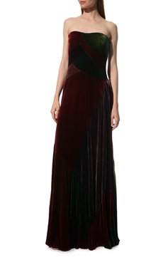 Платье из вискозы и шелка RALPH LAUREN, арт. 290736358, фото 1
