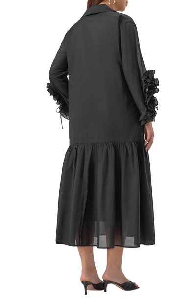 Хлопковое платье MARINA RINALDI, арт. CUP0LA, фото 4