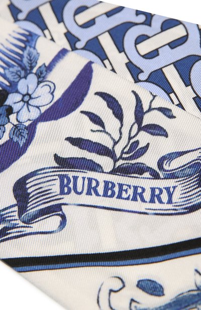 Шелковый платок BURBERRY, арт. 8049796, фото 4