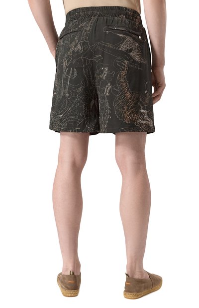 Шорты DOMREBEL черного цвета по цене 37550 руб., арт. UT0PIA/SH0RTS, фото 4 Шорты DOMREBEL, арт. UT0PIA/SH0RTS, фото 4