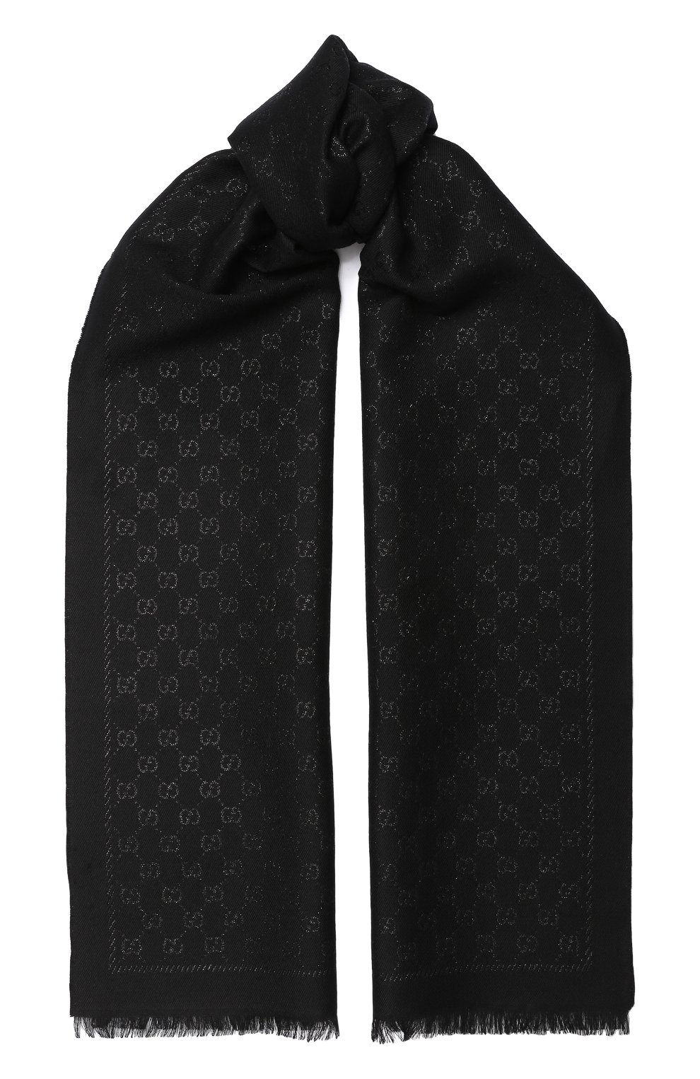Шерстяной шарф с люрексом GUCCI, арт. 479763/3G187, фото 1