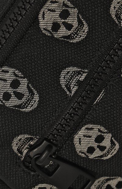 Поясная сумка ALEXANDER MCQUEEN черного цвета по цене 79950 руб., арт. 704322 1AAHK, фото 3 Поясная сумка ALEXANDER MCQUEEN, арт. 704322 1AAHK, фото 3