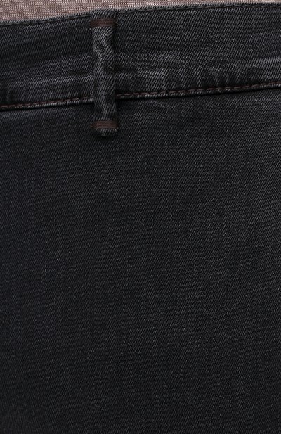 Джинсы с отделкой из кожи аллигатора ZILLI, арт. MCW-00080-DBLC1/S001/AMIS, фото 5