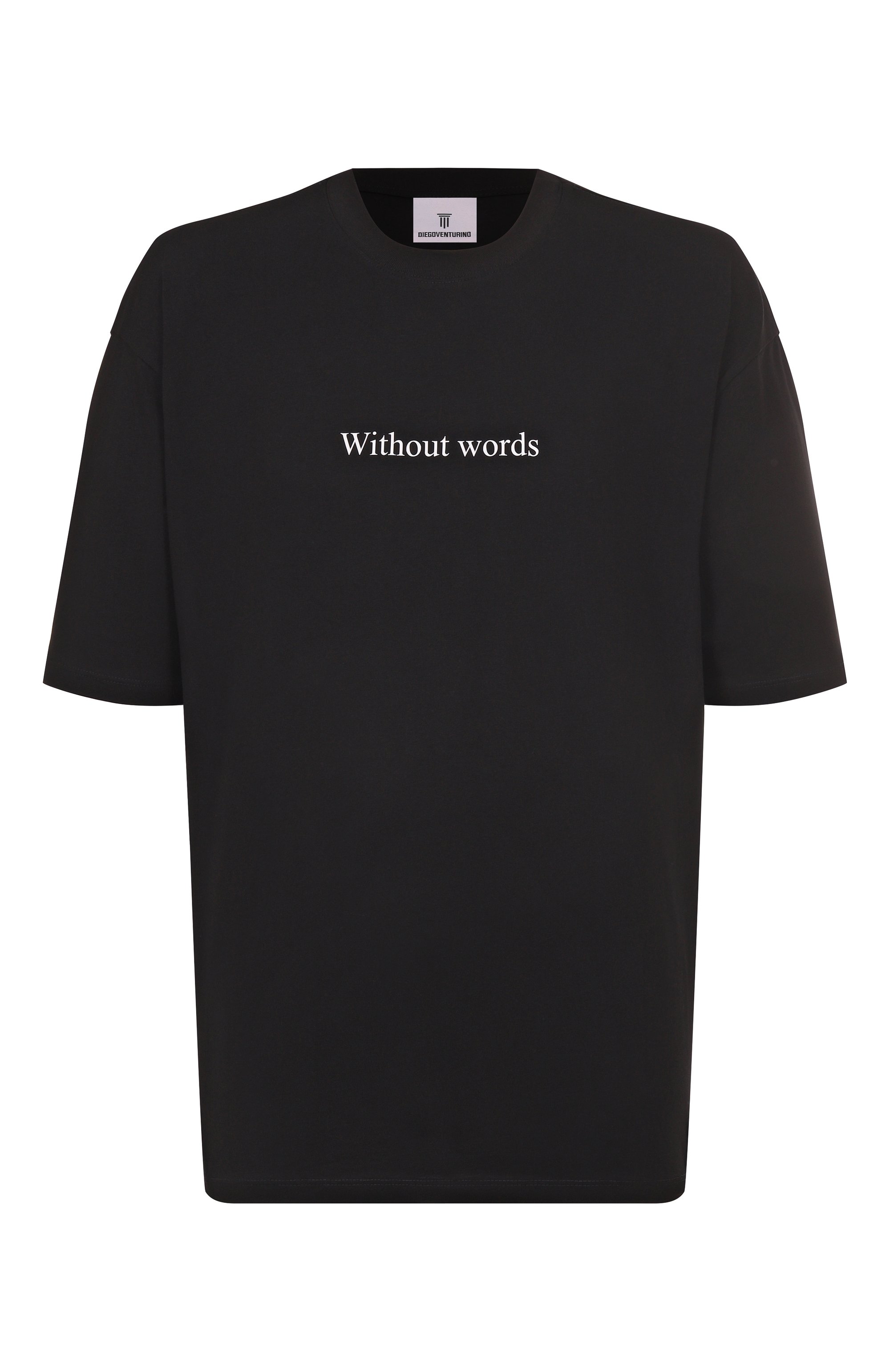 Хлопковая футболка DIEGO VENTURINO, арт. DVTS02W0W, фото 1