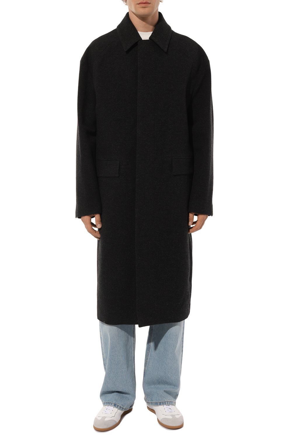 Шерстяное пальто JUUN.J темно-серого цвета по цене 136500 руб., арт. JC4930P21/4, фото 3 Шерстяное пальто JUUN.J, арт. JC4930P21/4, фото 3