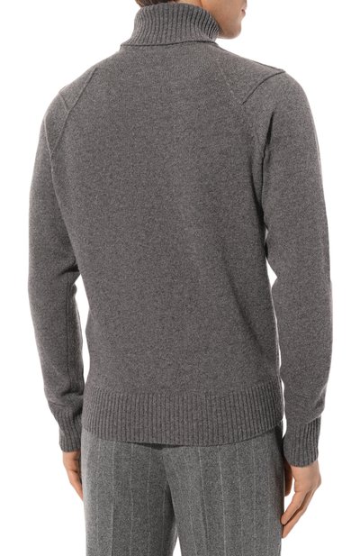 Шерстяной свитер C.P. COMPANY темно-серого цвета по цене 29950 руб., арт. 15CMKN088A005504A, фото 4 Шерстяной свитер C.P. COMPANY, арт. 15CMKN088A005504A, фото 4