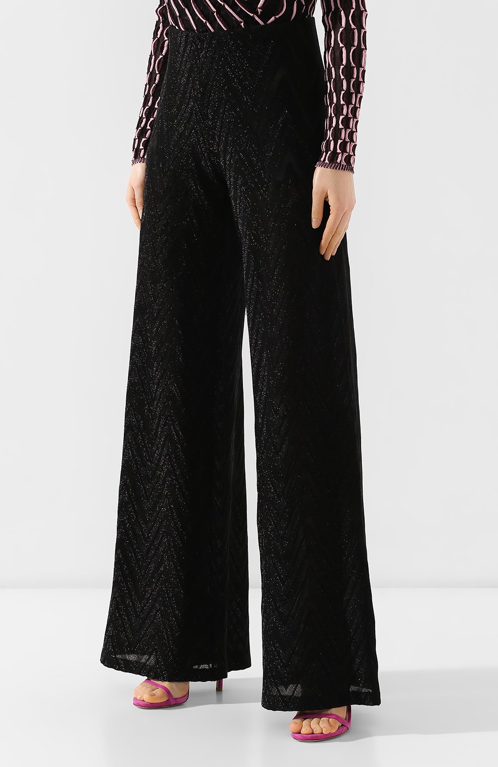 Брюки из смеси хлопка и вискозы M MISSONI, арт. 2DI00012/2J0005, фото 3