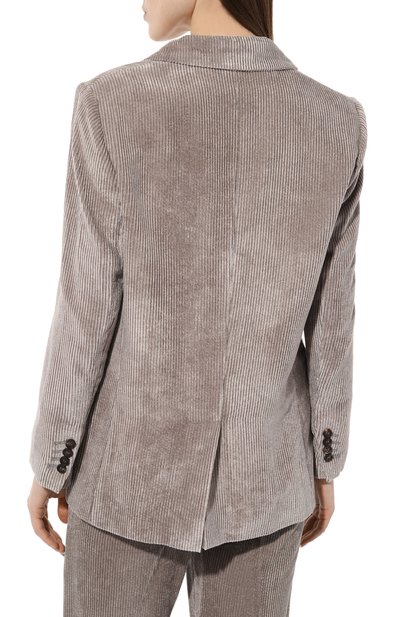 Вельветовый жакет BRUNELLO CUCINELLI, арт. MD5442438P, фото 4