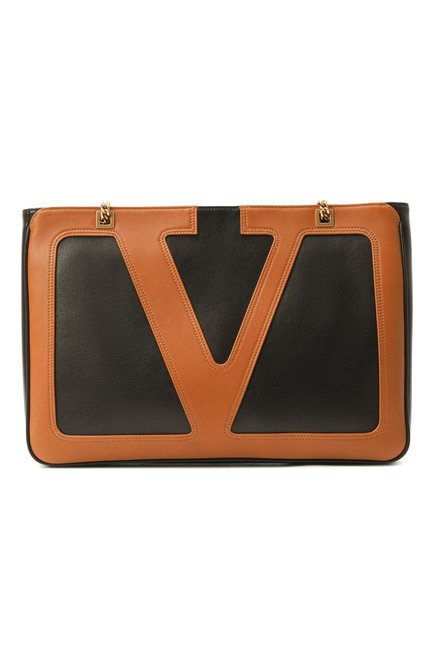 Женская сумка viva superstar medium VALENTINO черного цвета, арт. 6W0B0R13/PTJ | Фото 1 (Автоматизация состава: Проставлено; Автоматизация ТО: Проставлено; Размер: medium; Материал: Натуральная кожа)