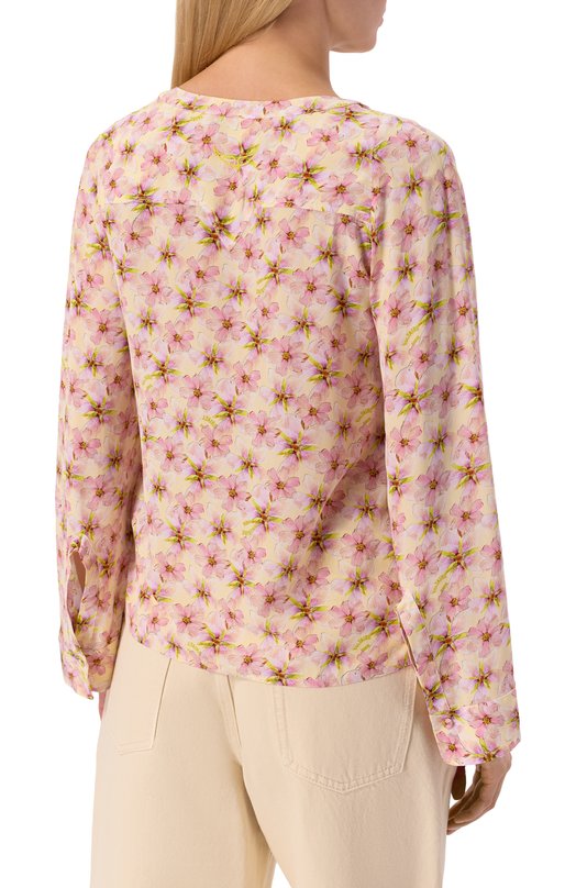 Блузка из вискозы Zadig and Voltaire WWSH02320 Розовый  WWSH02320 Фото 4