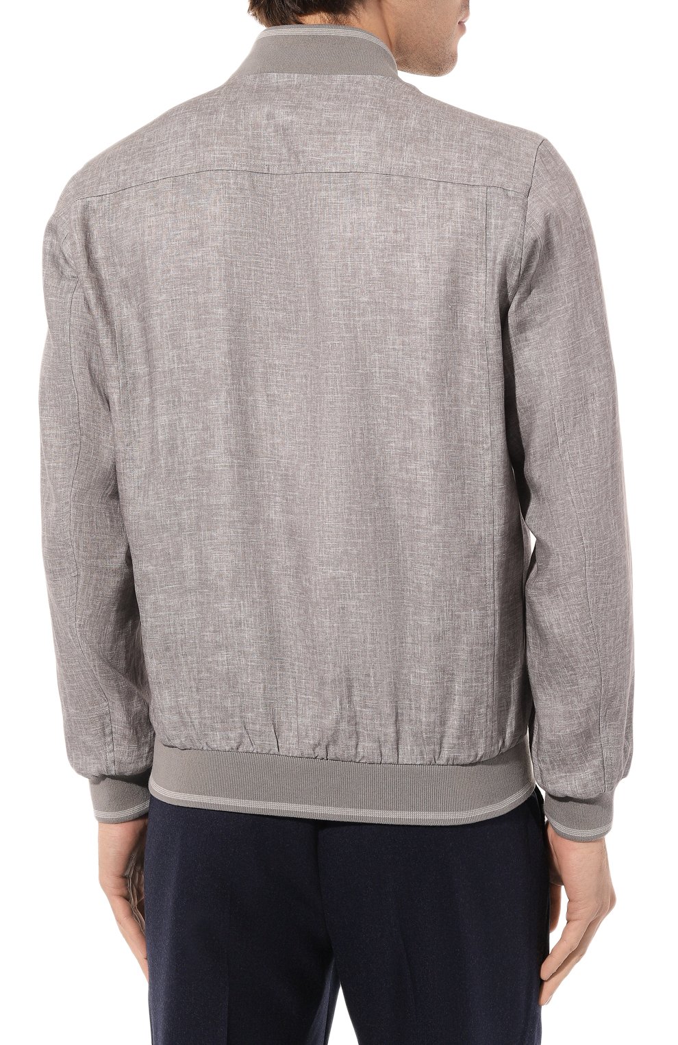 Льняной бомбер ZILLI, арт. MF0-84060-G13711/0001, фото 4