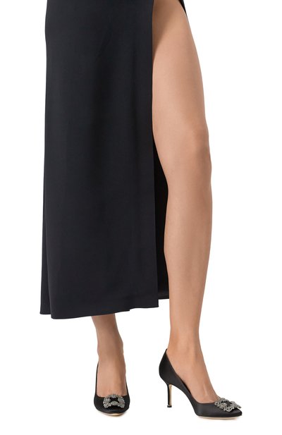 Текстильные туфли hangisi 70 MANOLO BLAHNIK, арт. 9XX-0662/SAT, фото 3