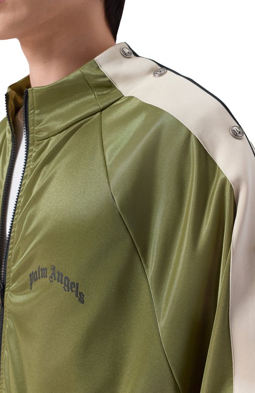 Толстовка Palm Angels PMBD08MS26FAB001 Хаки  PMBD08MS26FAB001 Фото 5