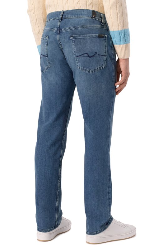 Джинсы Standard 7 For All Mankind JSMNC420GL Синий  JSMNC420GL Фото 4