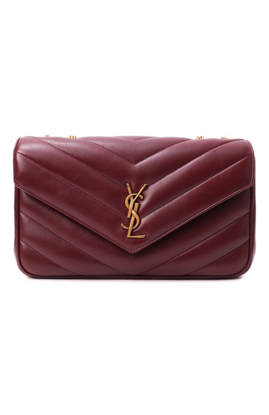 Сумка Loulou medium Saint Laurent 801439/AAEAX Бордовый 801439/AAEAX