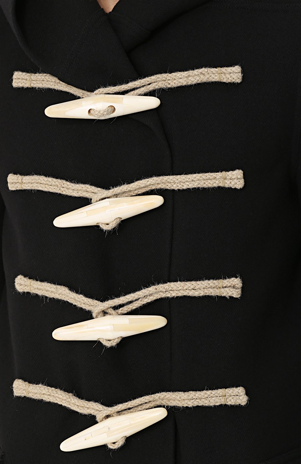 Шерстяной дафлкот с капюшоном RICK OWENS, арт. RU/17F8778/SHM, фото 5