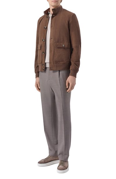 Замшевый бомбер GIMO'S, арт. 6S20.1.000.52W/IC, фото 2