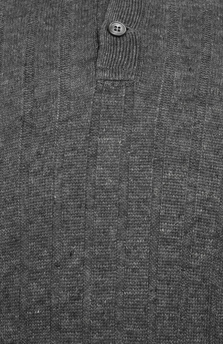 Поло изо льна и хлопка BRUNELLO CUCINELLI, арт. M2L707605, фото 1