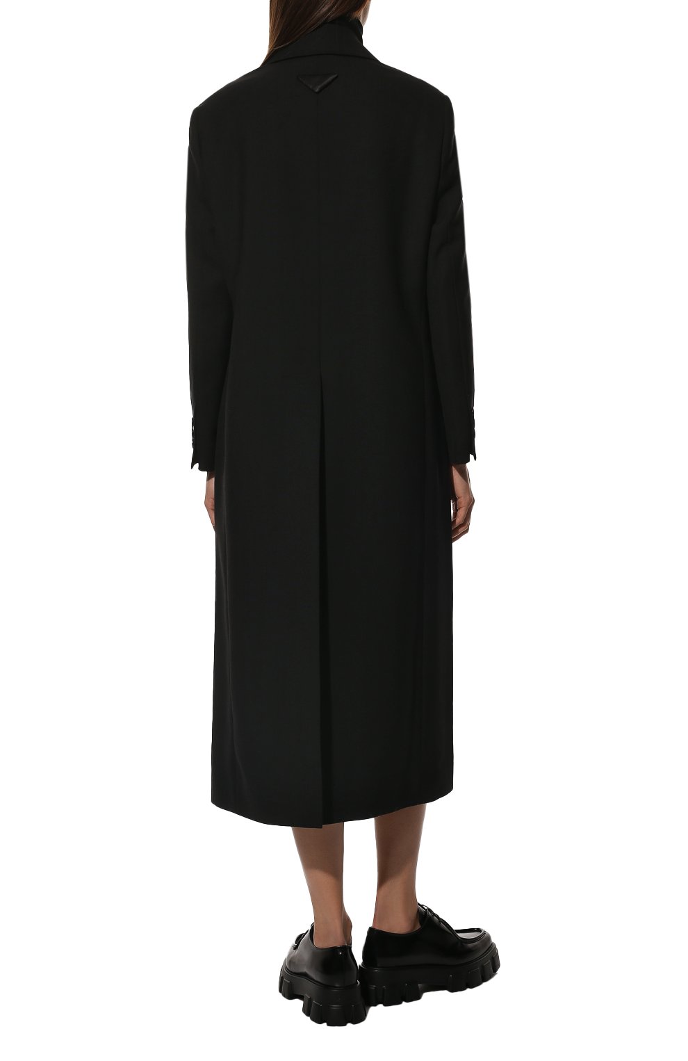 Шерстяное пальто PRADA, арт. P614PY-10V2-F0002-221, фото 4