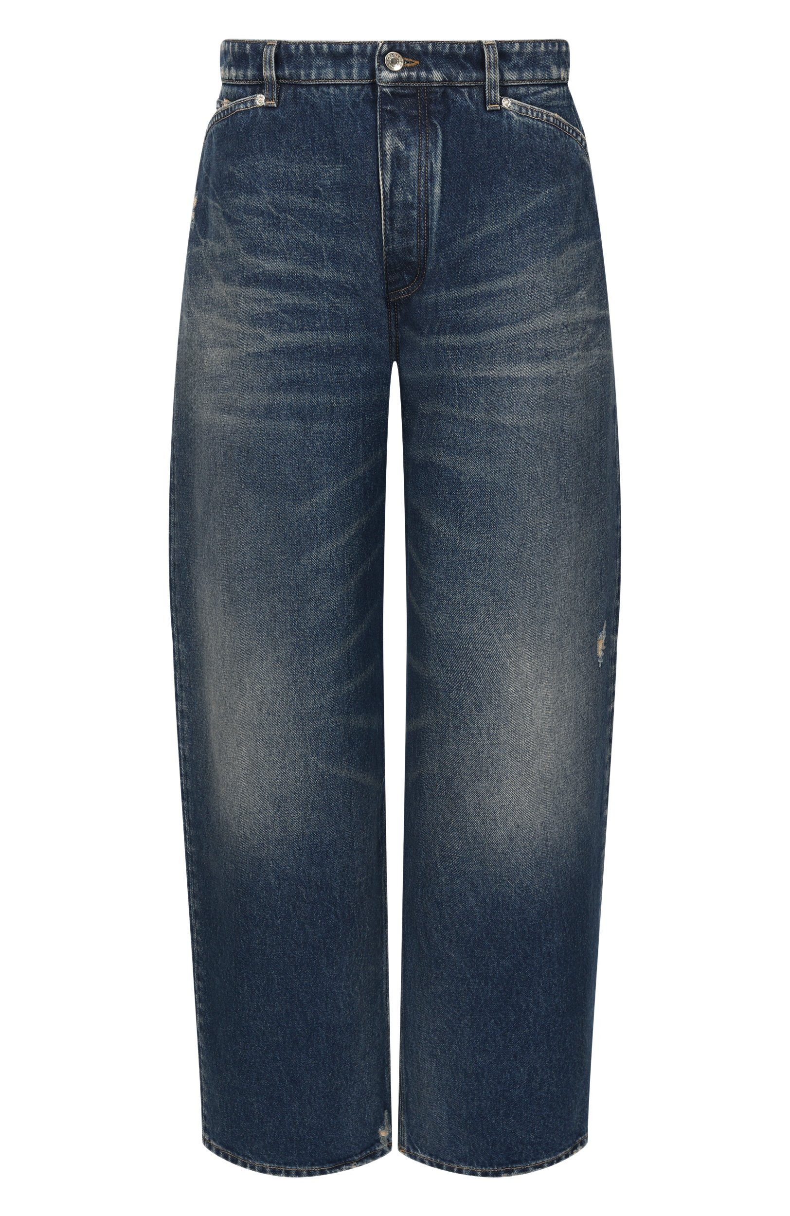 Джинсы over DOLCE & GABBANA синего цвета по цене 125500 руб., арт. GP232D/G8P07, фото 1 Джинсы over DOLCE & GABBANA, арт. GP232D/G8P07, фото 1