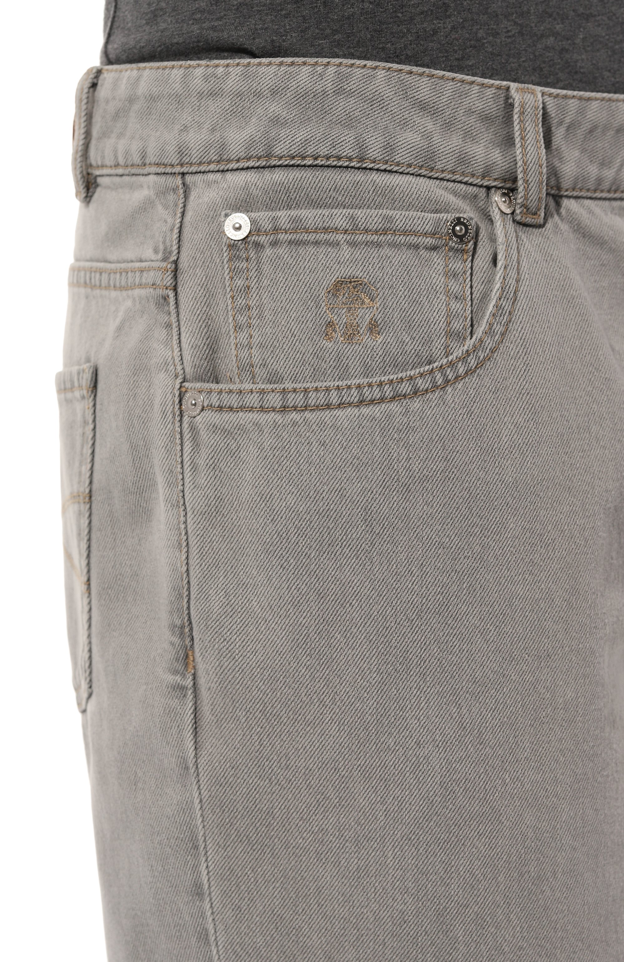 Джинсы straight fit BRUNELLO CUCINELLI, арт. M242PB2258, фото 5