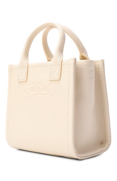 Сумка vanity mini MC2 SAINT BARTH кремового цвета по цене 37450 руб., арт. VANMI001-01516L/VANITY BAG MINI, фото 4 Сумка vanity mini MC2 SAINT BARTH, арт. VANMI001-01516L/VANITY BAG MINI, фото 4