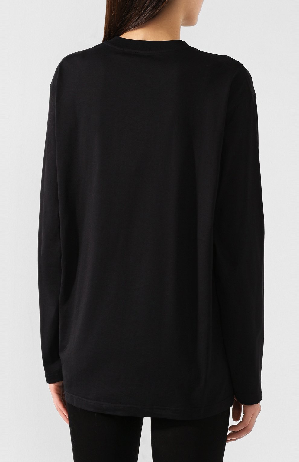 Хлопковый лонгслив BURBERRY, арт. 8016216, фото 4