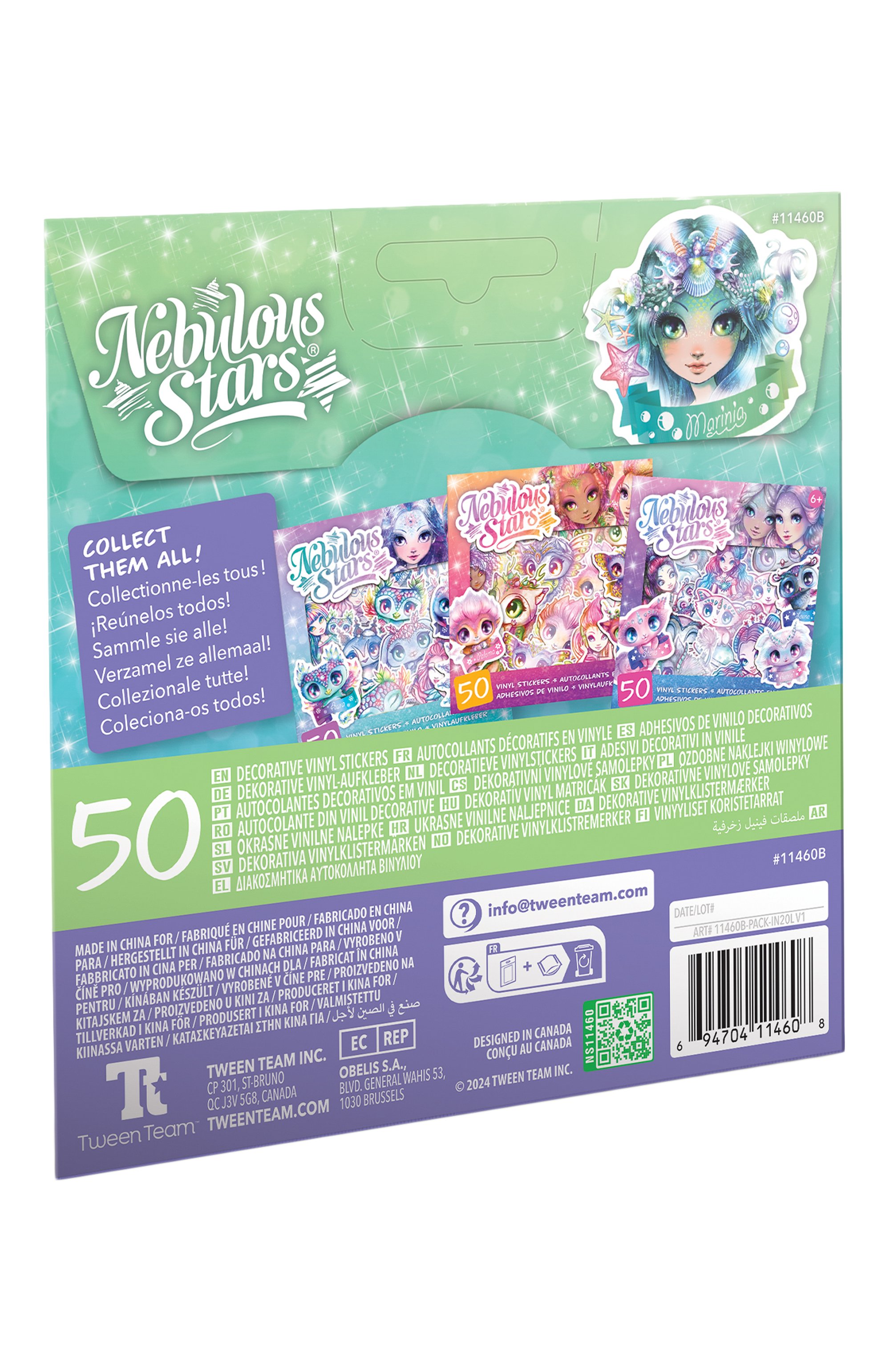 Набор наклеек обитатели водного мира space PAREMO, арт. 11460-2_NSDA, фото 3