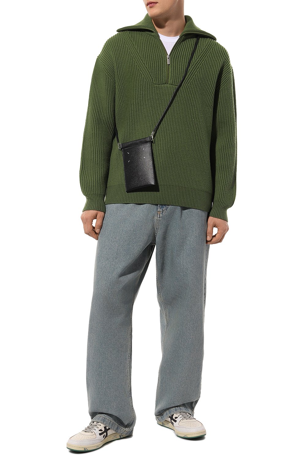 Кожаные кеды bsktclay PREMIATA, арт. BSKTCLAY/VAR 6778, фото 2