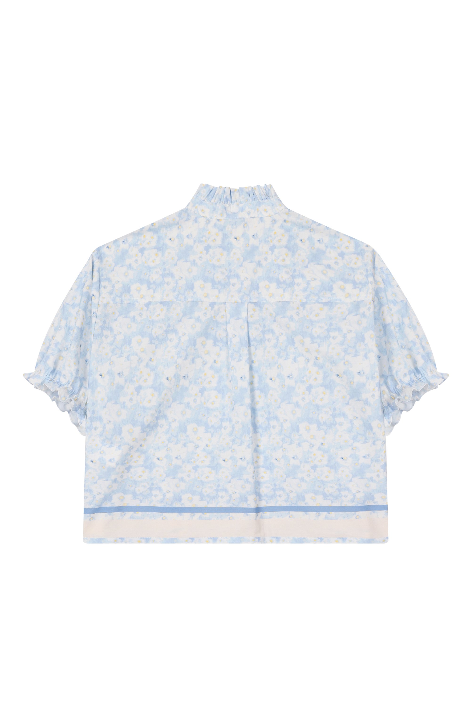 Хлопковая блузка PHILOSOPHY DI LORENZO SERAFINI KIDS, арт. I1E304/5617/12-14, фото 2