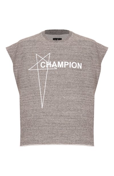 Мужская хлопковая майка rick owens x champion RICK OWENS, арт. CM01E1667/CHMJ