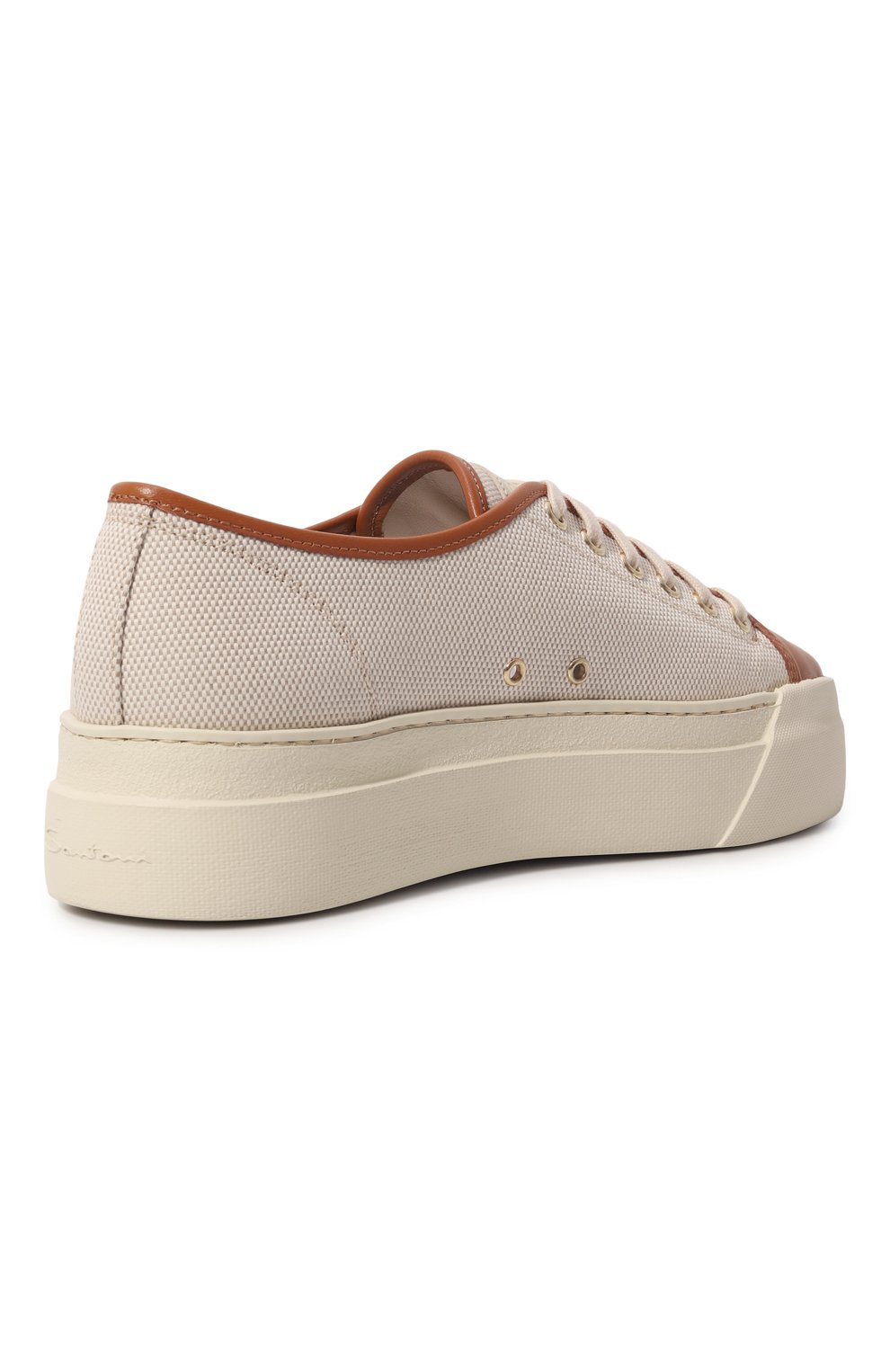 Комбинированные кеды SANTONI, арт. WBGE612410SSTTW8I57, фото 5