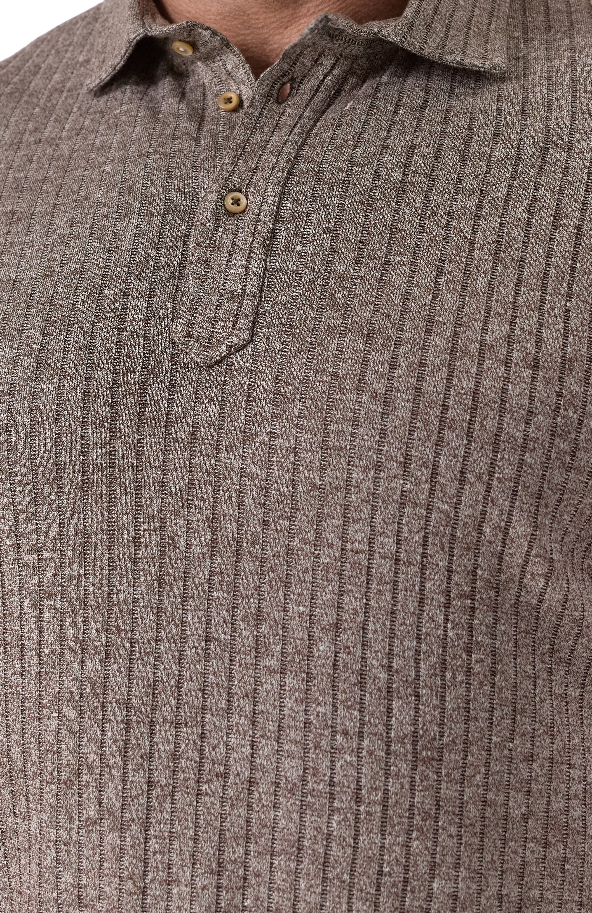 Поло изо льна и хлопка BRUNELLO CUCINELLI, арт. MW8653936, фото 5