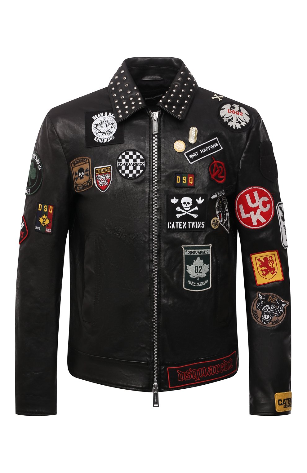 Кожаная куртка DSQUARED2, арт. S74AM1212/SY1564, фото 1