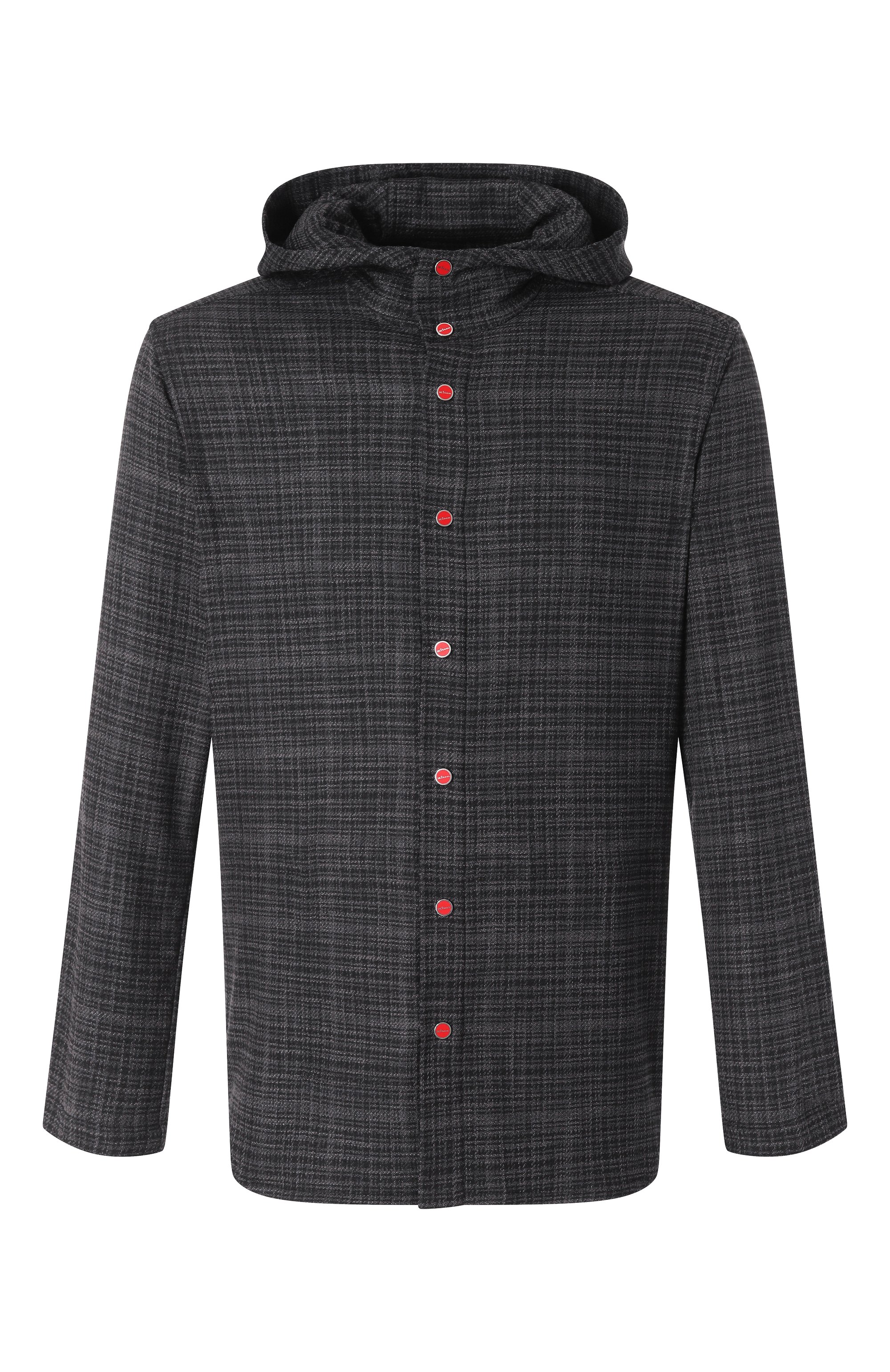 Рубашка из шерсти и шелка KITON, арт. UMCPETEK0617E16, фото 1