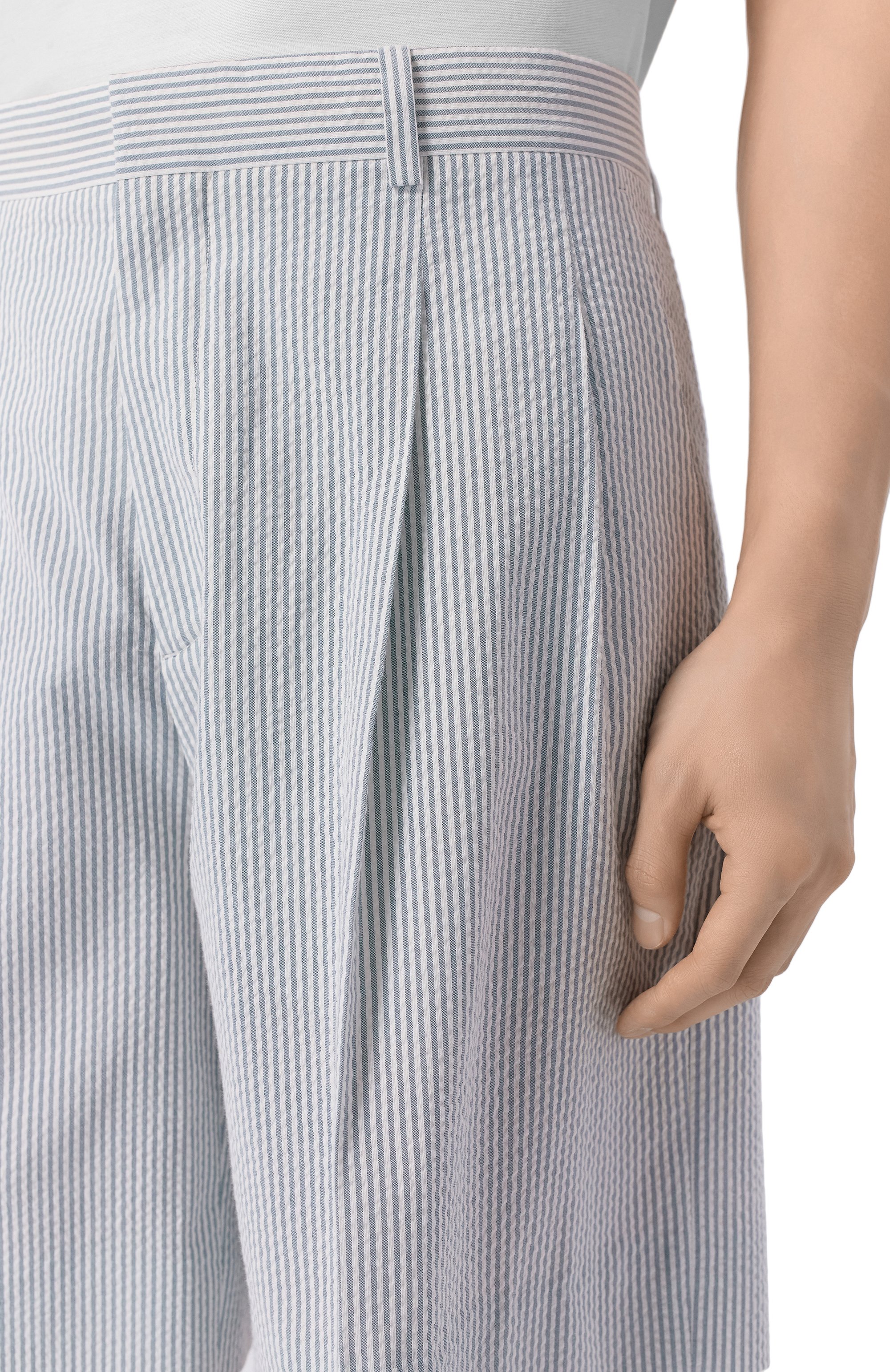 Хлопковые шорты MVST, арт. M26.2PM.T018/F134 STRIPED SEERSUCKER, фото 5